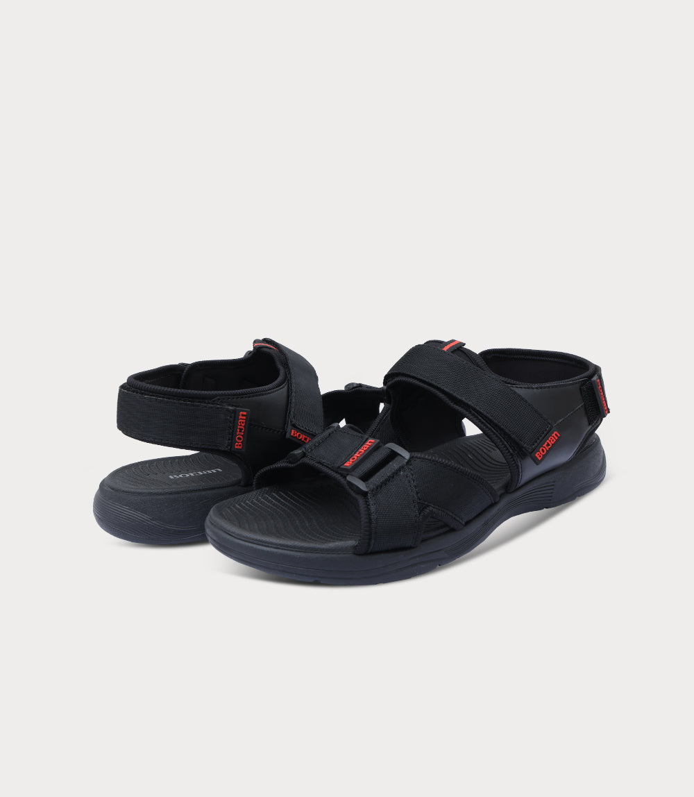Men Sandal-BLACK