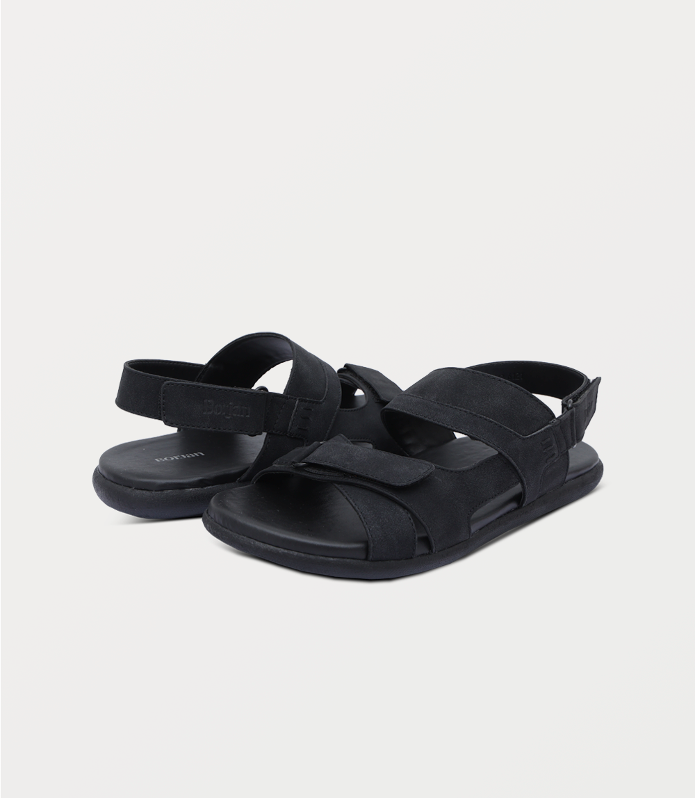 Men Sandal-BLACK
