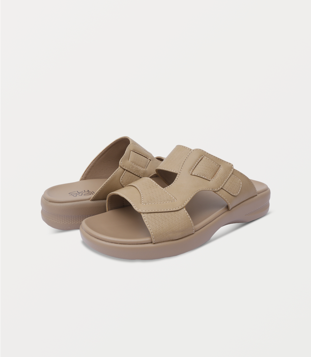 Men Slipper-BEIGE