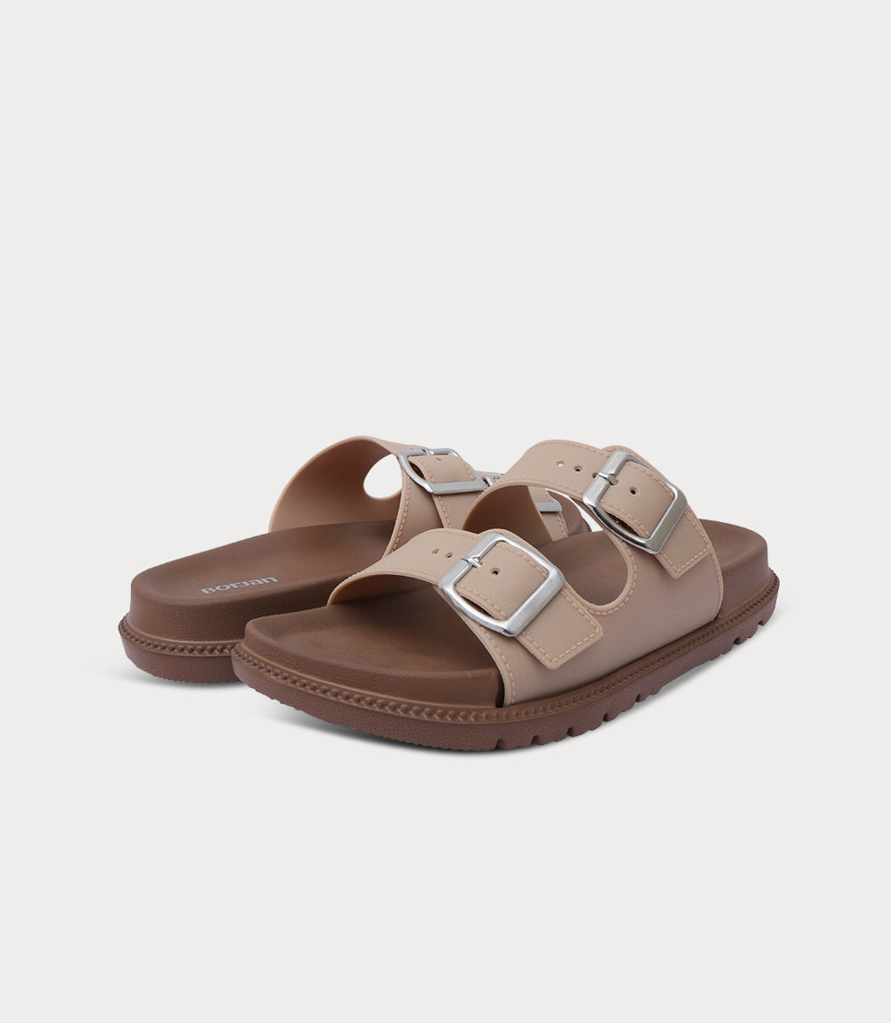 Women Comfort Slipper-BEIGE