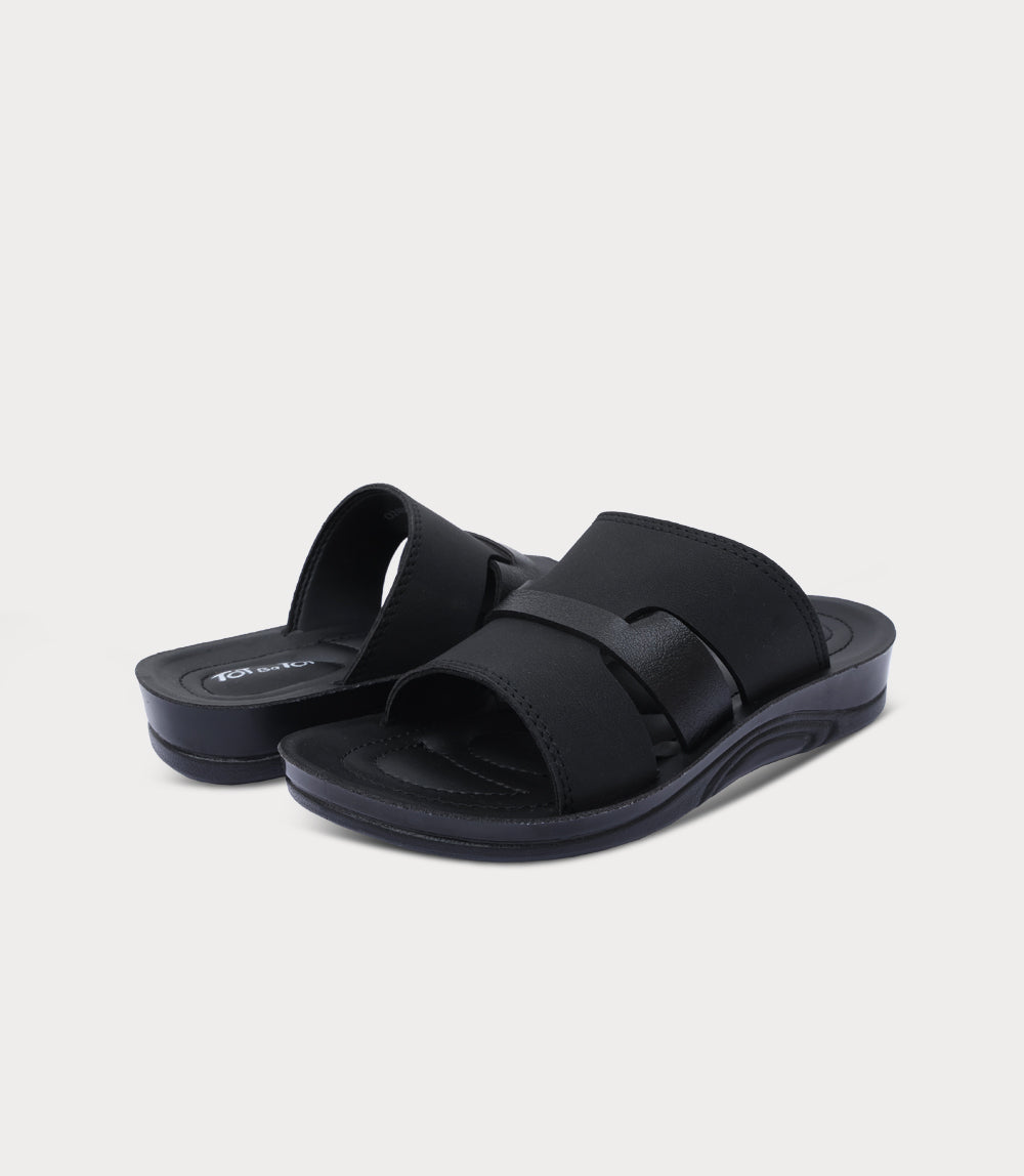 Boy Slipper-BLACK