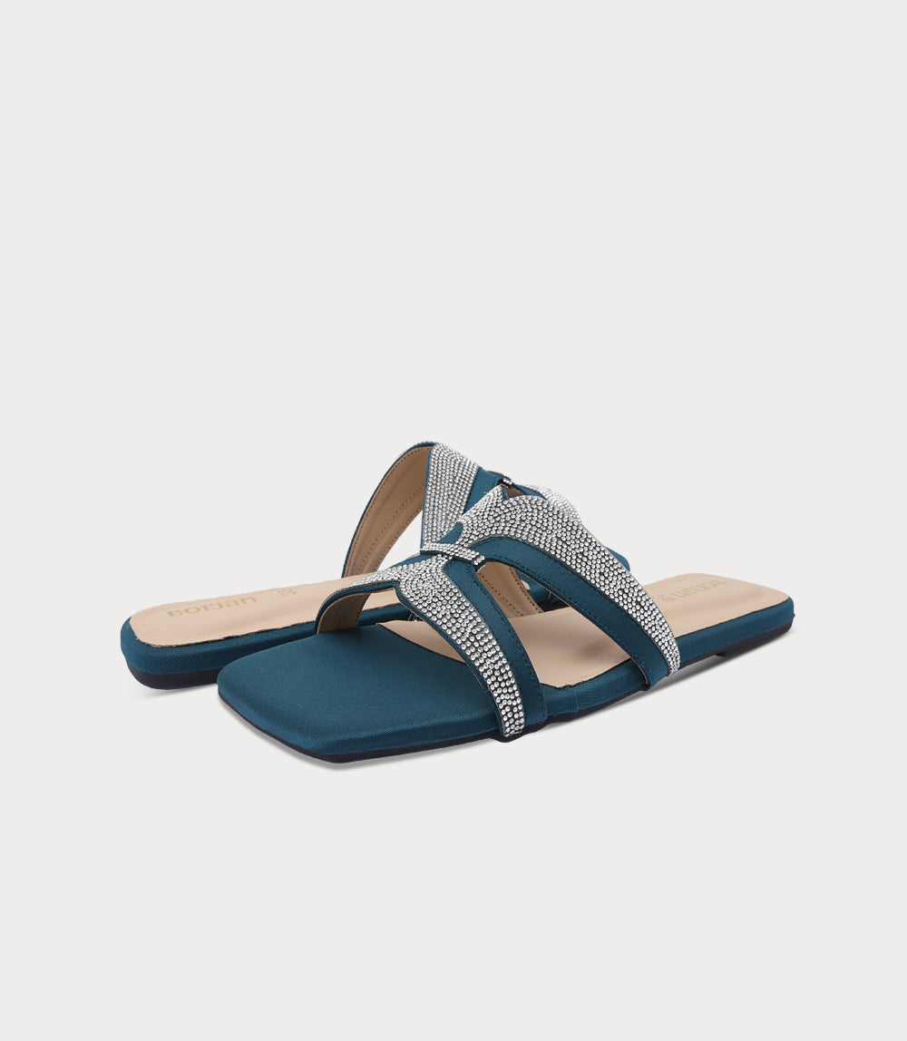 Women Slipper-TEAL