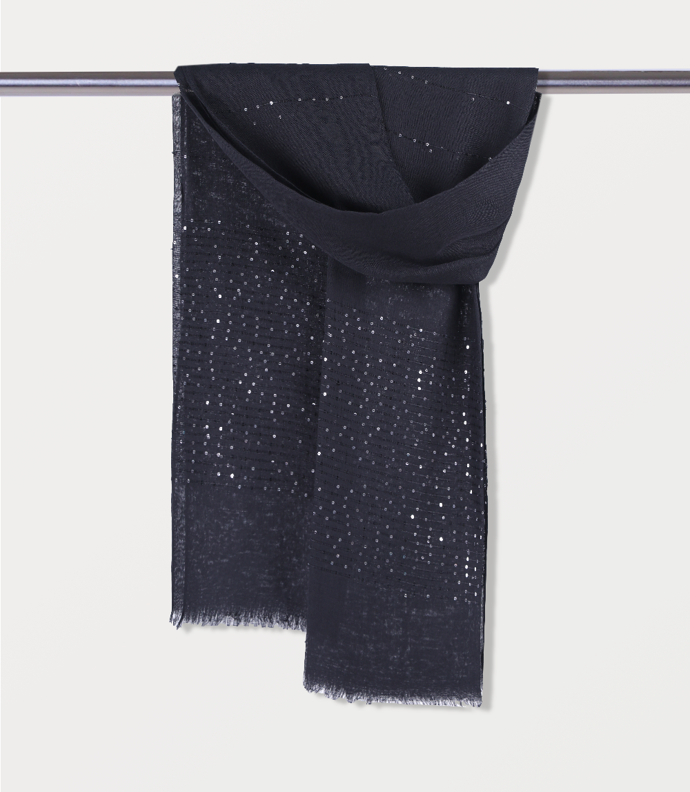 Women Scarf-BLACK