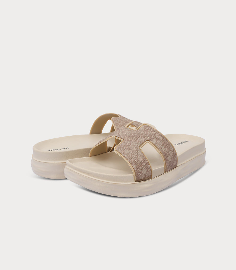 Women Comfort Slipper-IVORY