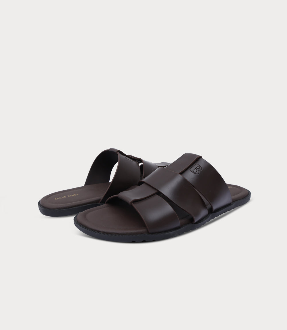 Men Slipper-ESPRESSO