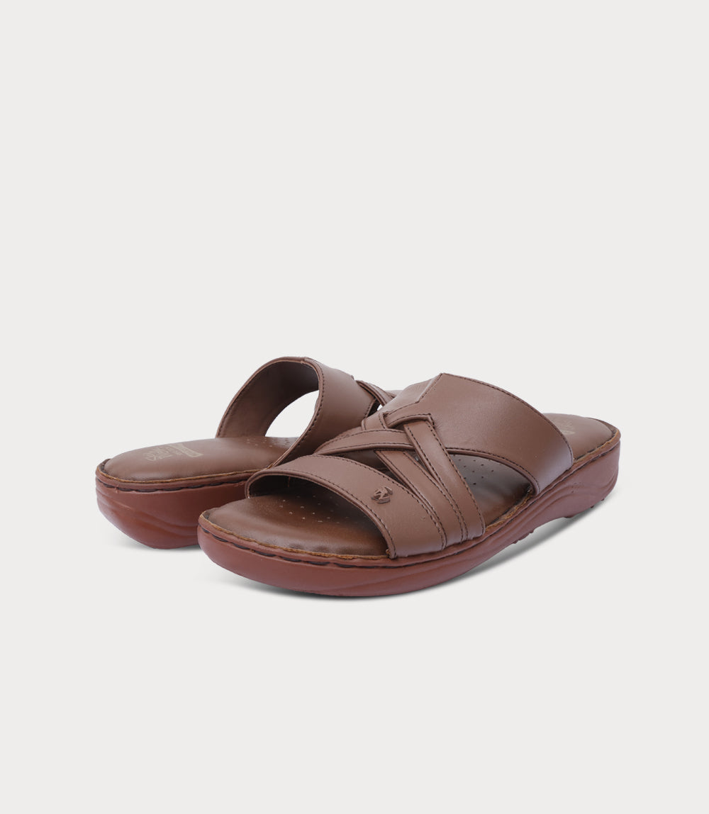 Women Comfort Slipper-BROWN