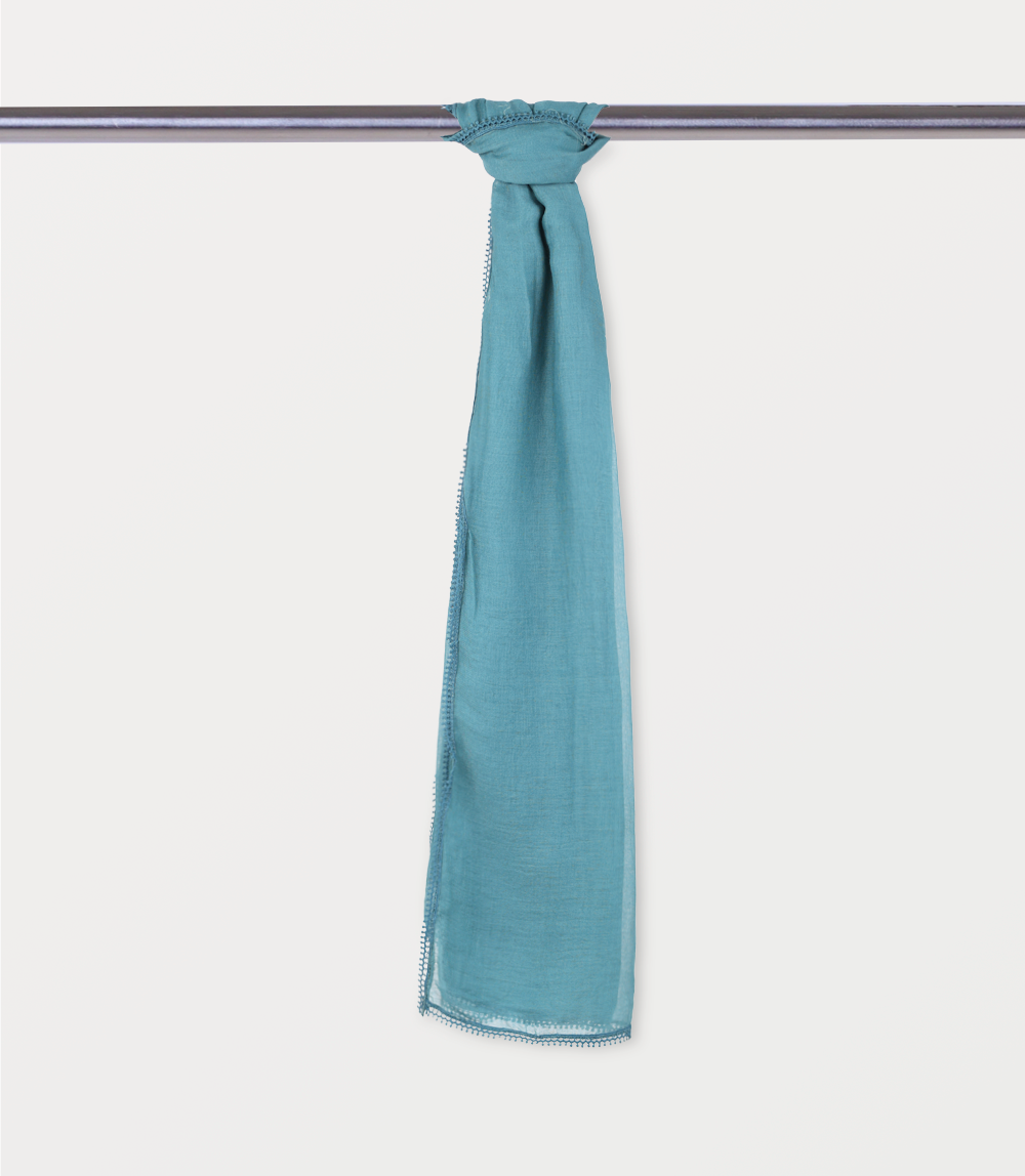 Women Scarf-SEA GREEN