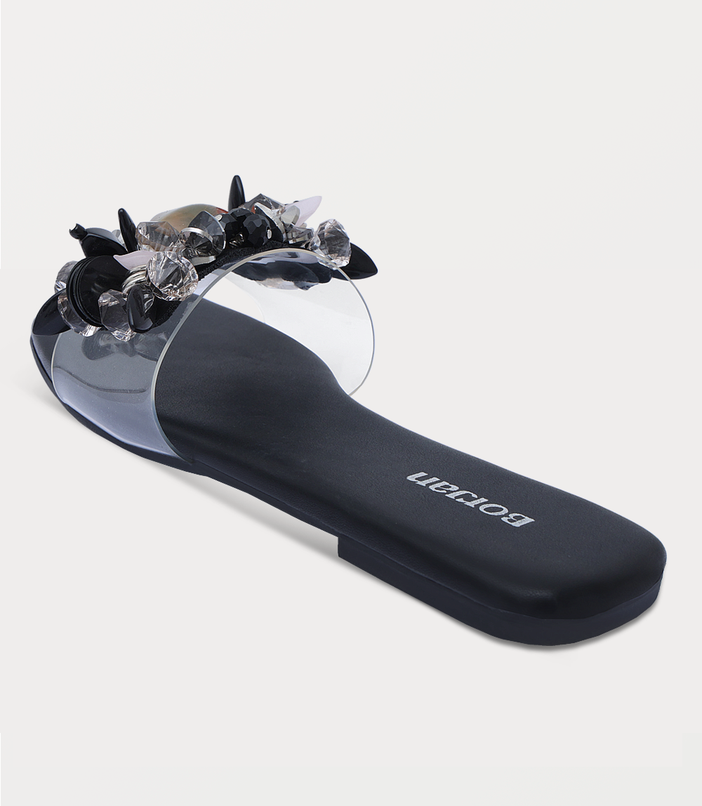Women Slipper-BLACK