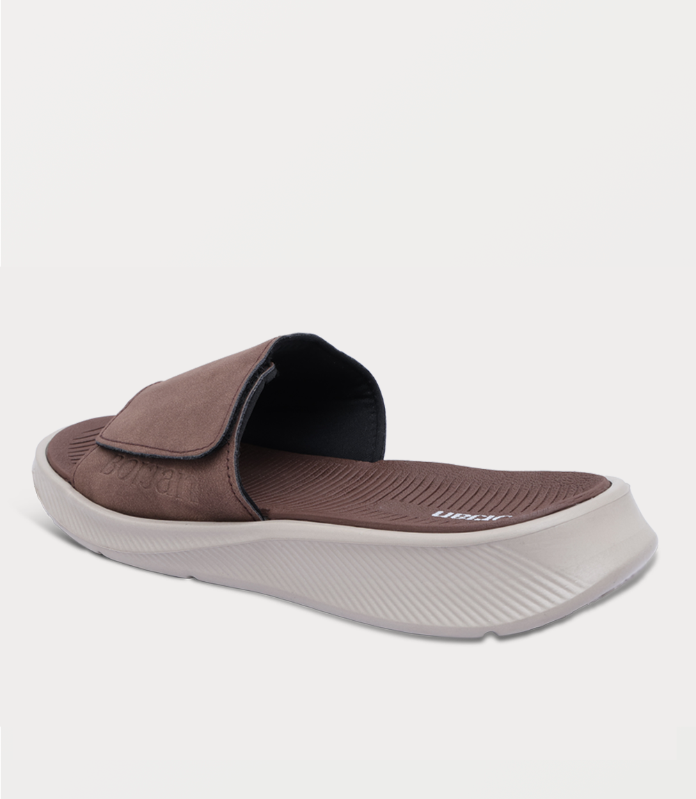 Women Casual Slipper-BROWN