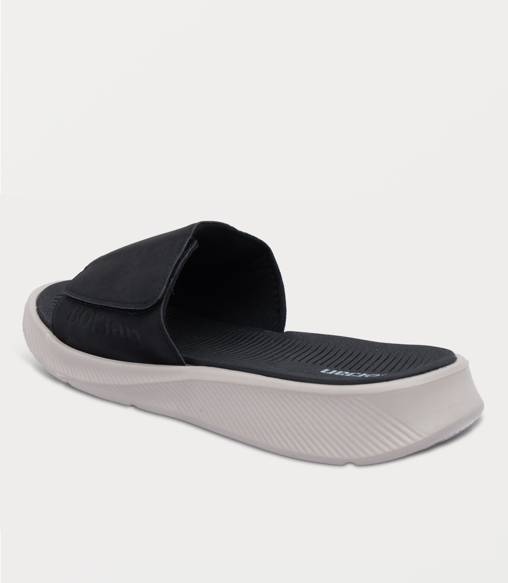 Women Casual Slipper-BLACK