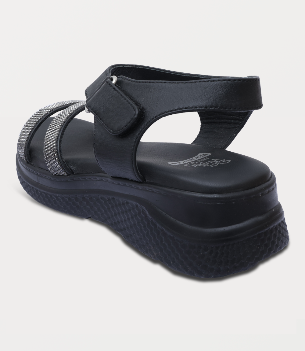 Women Comfort Slipper-BLACK