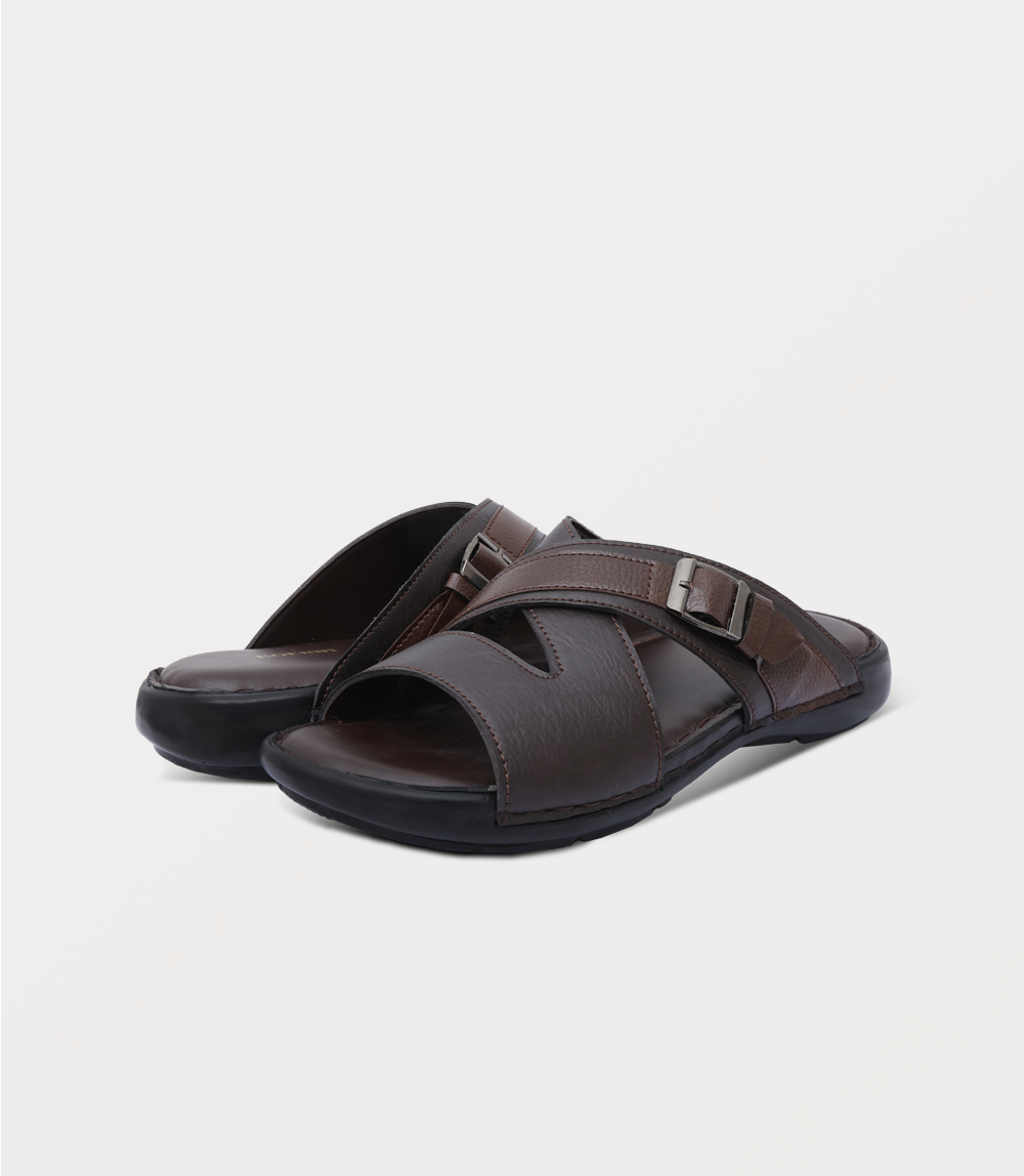 Men Slipper-ESPRESSO