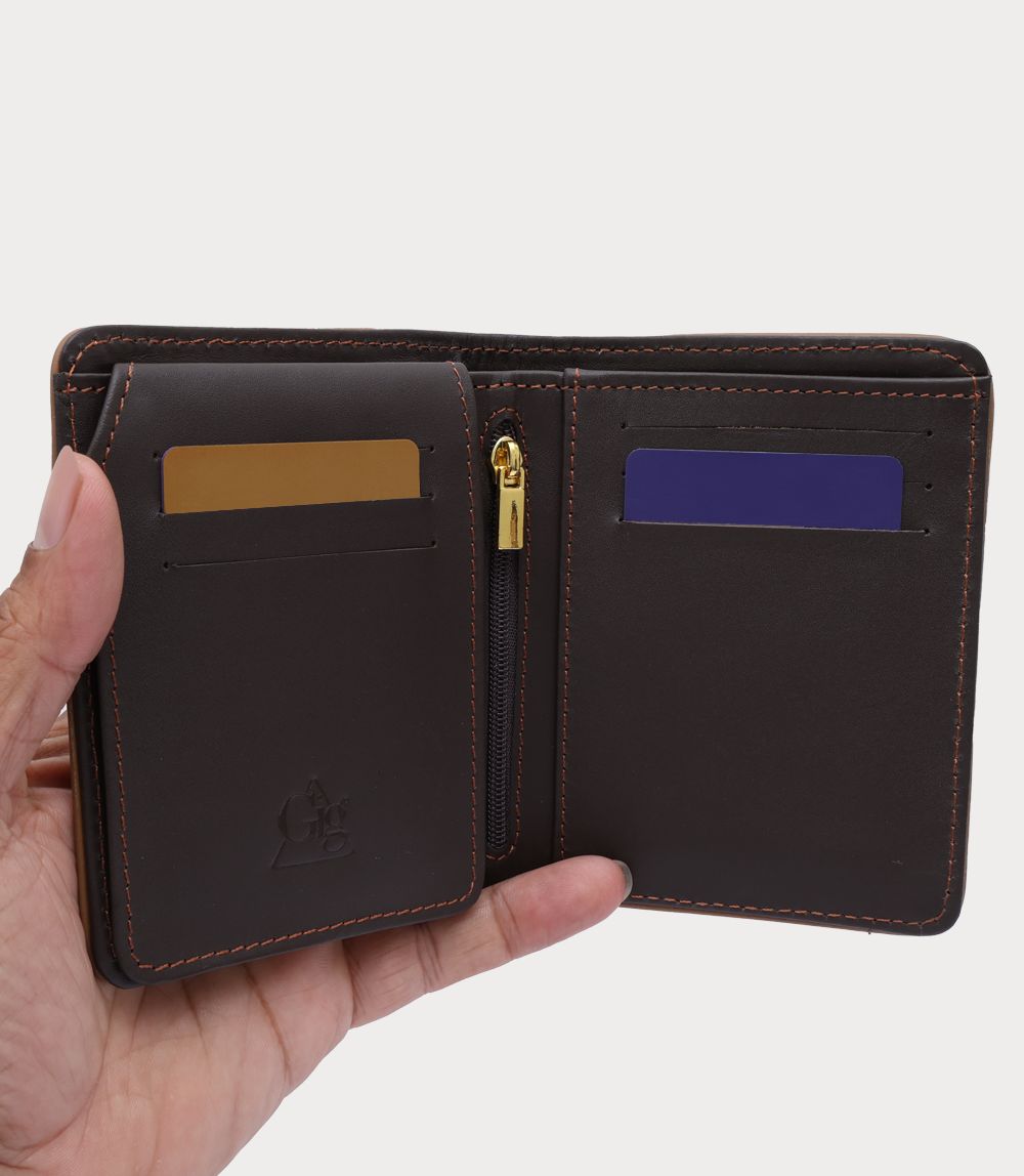 Men Wallet-BROWN