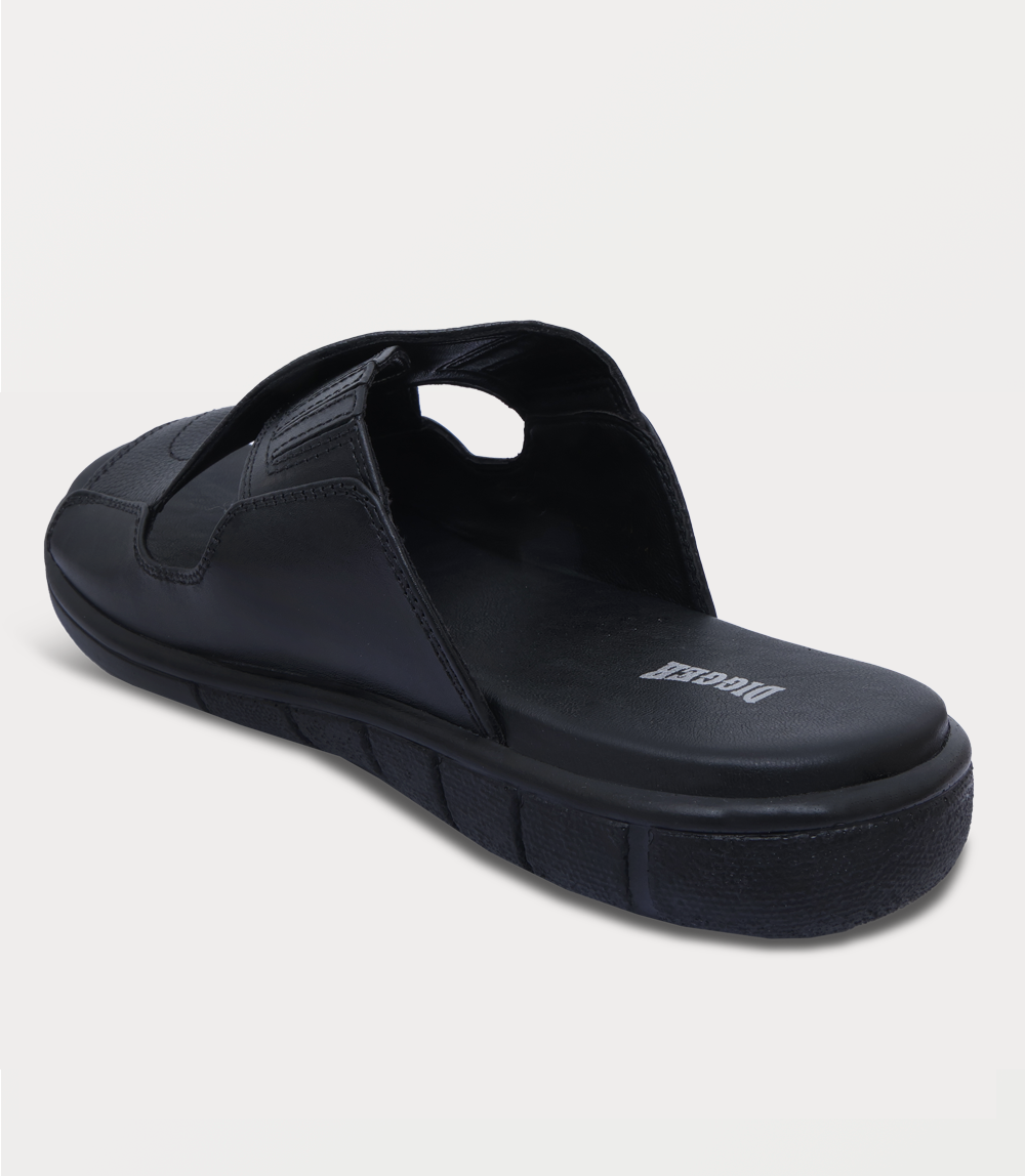 Men Slipper-BLACK