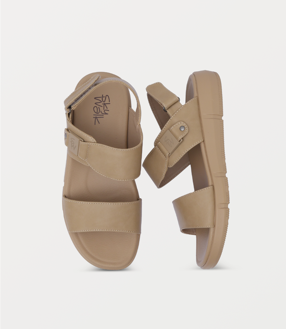Men Sandal-BEIGE