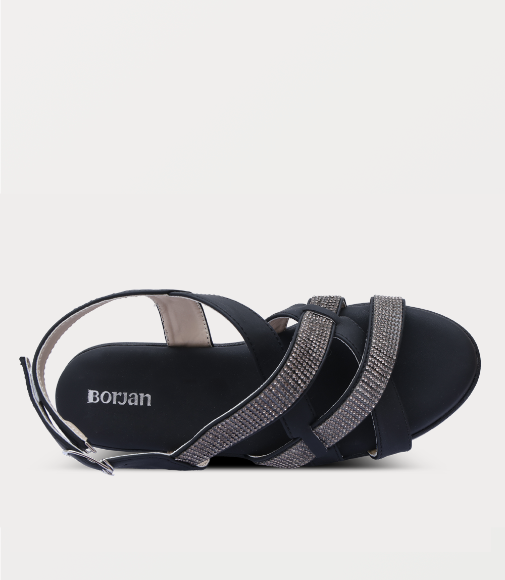 Women Comfort Sandal-BLACK
