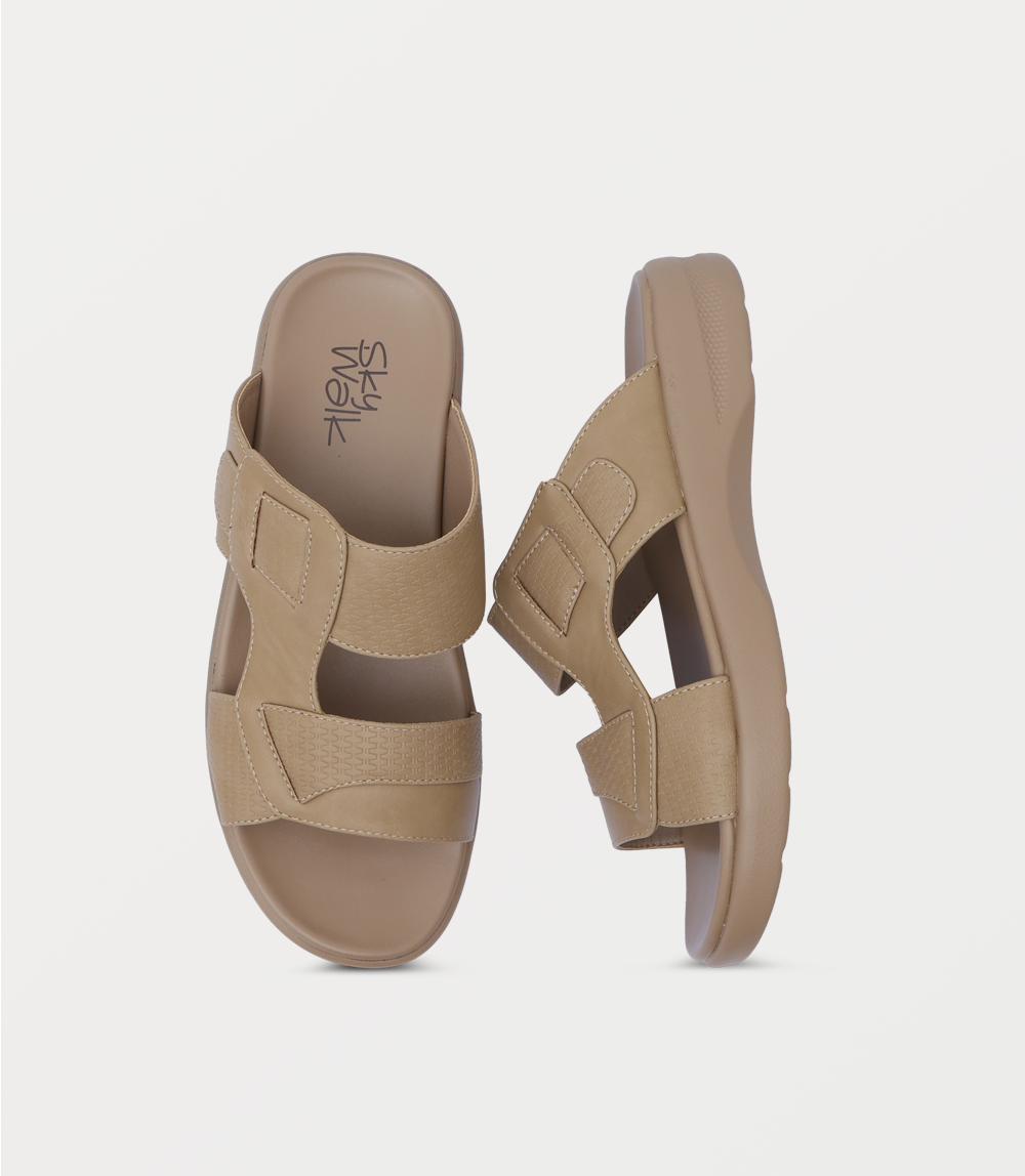 Men Slipper-BEIGE