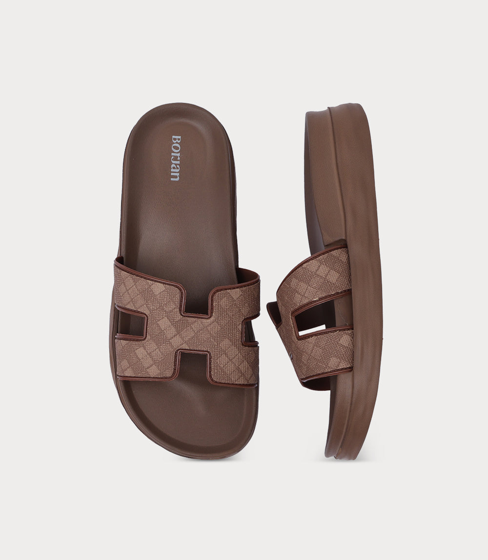 Women Comfort Slipper-BROWN