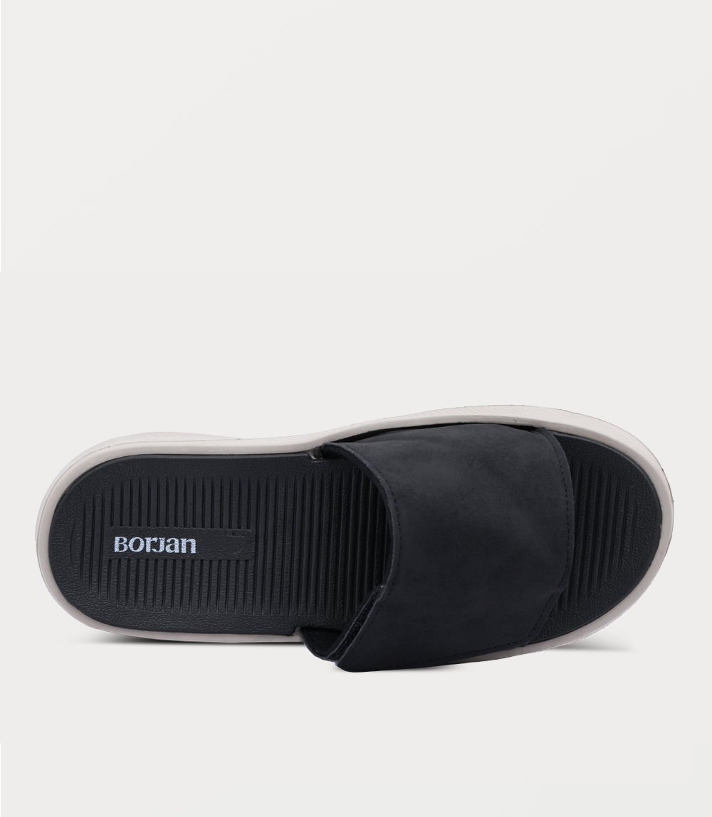 Women Casual Slipper-BLACK