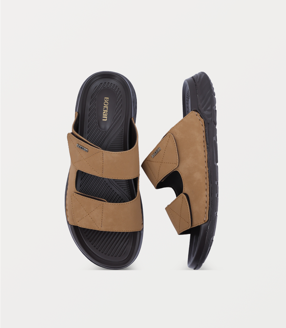 Men Slipper-BEIGE