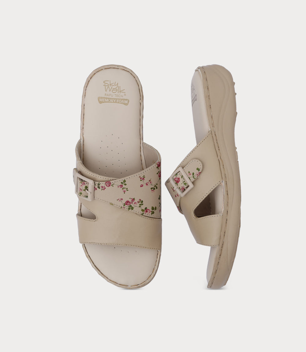 Women Comfort Slipper-FAWN
