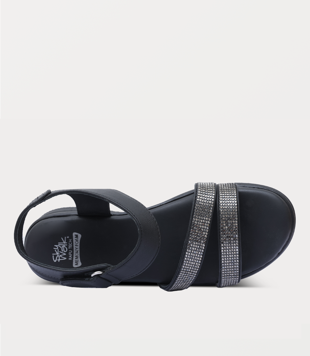 Women Comfort Slipper-BLACK