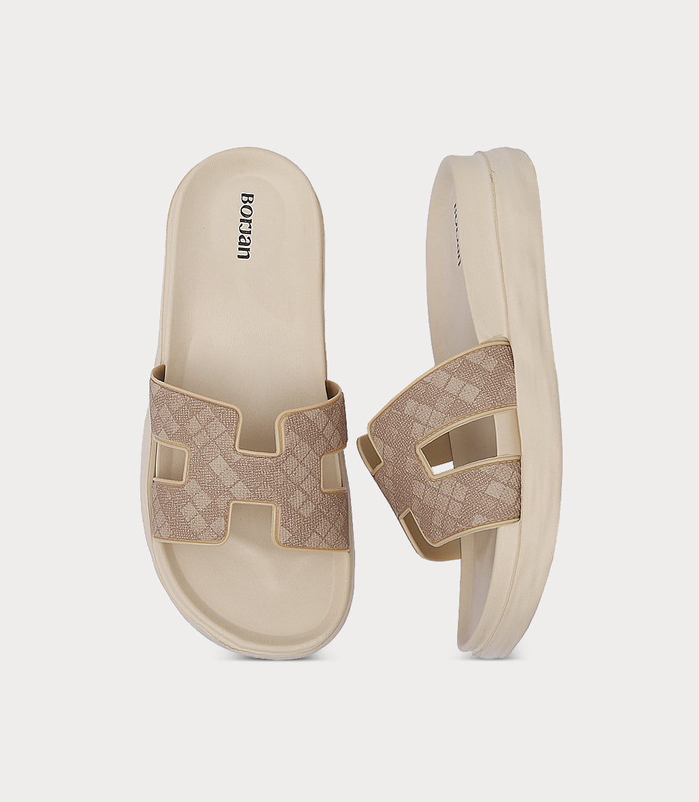 Women Comfort Slipper-IVORY