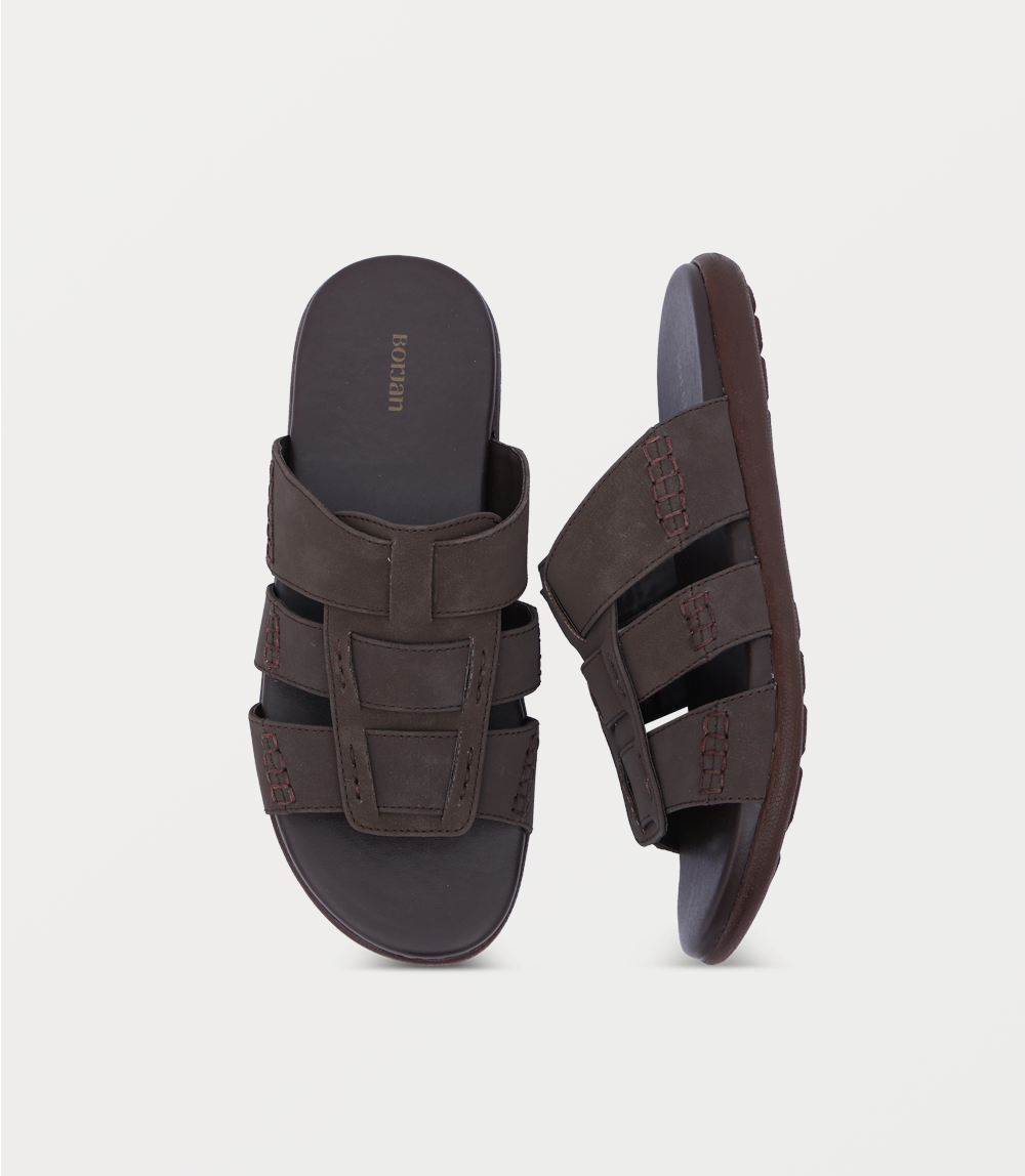 Men Slipper-ESPRESSO