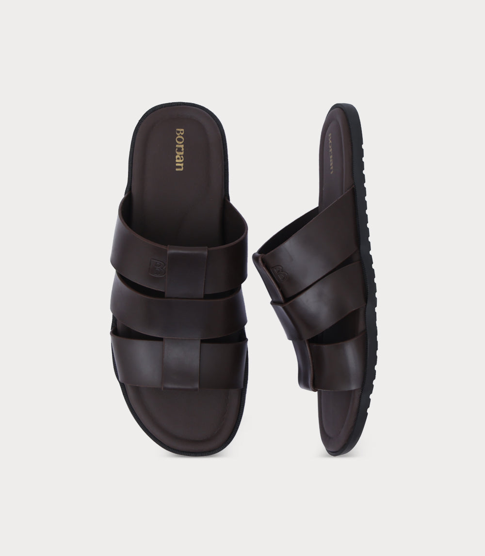 Men Slipper-ESPRESSO
