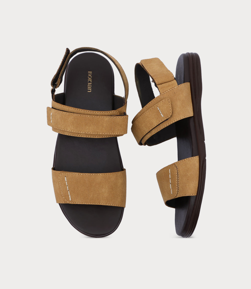 Men Sandal-CAMEL