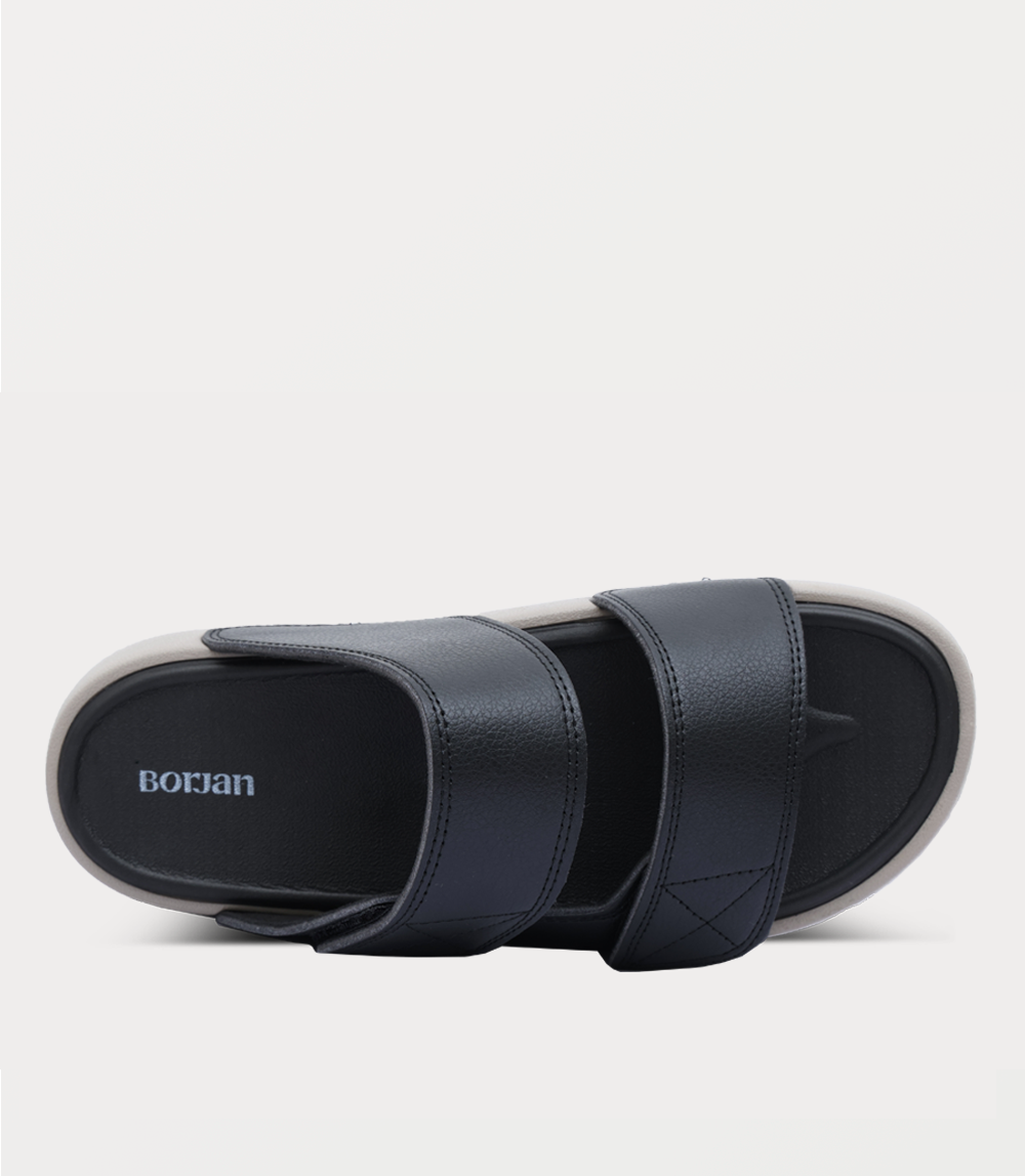 Men Slipper-BLACK