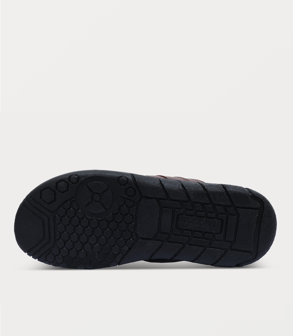 Men Chappal-BROWN