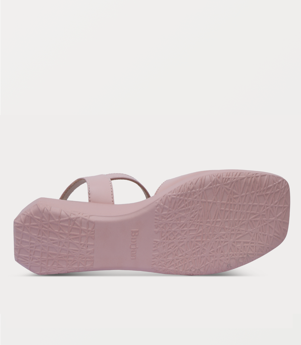 Women Comfort Sandal-TEA PINK