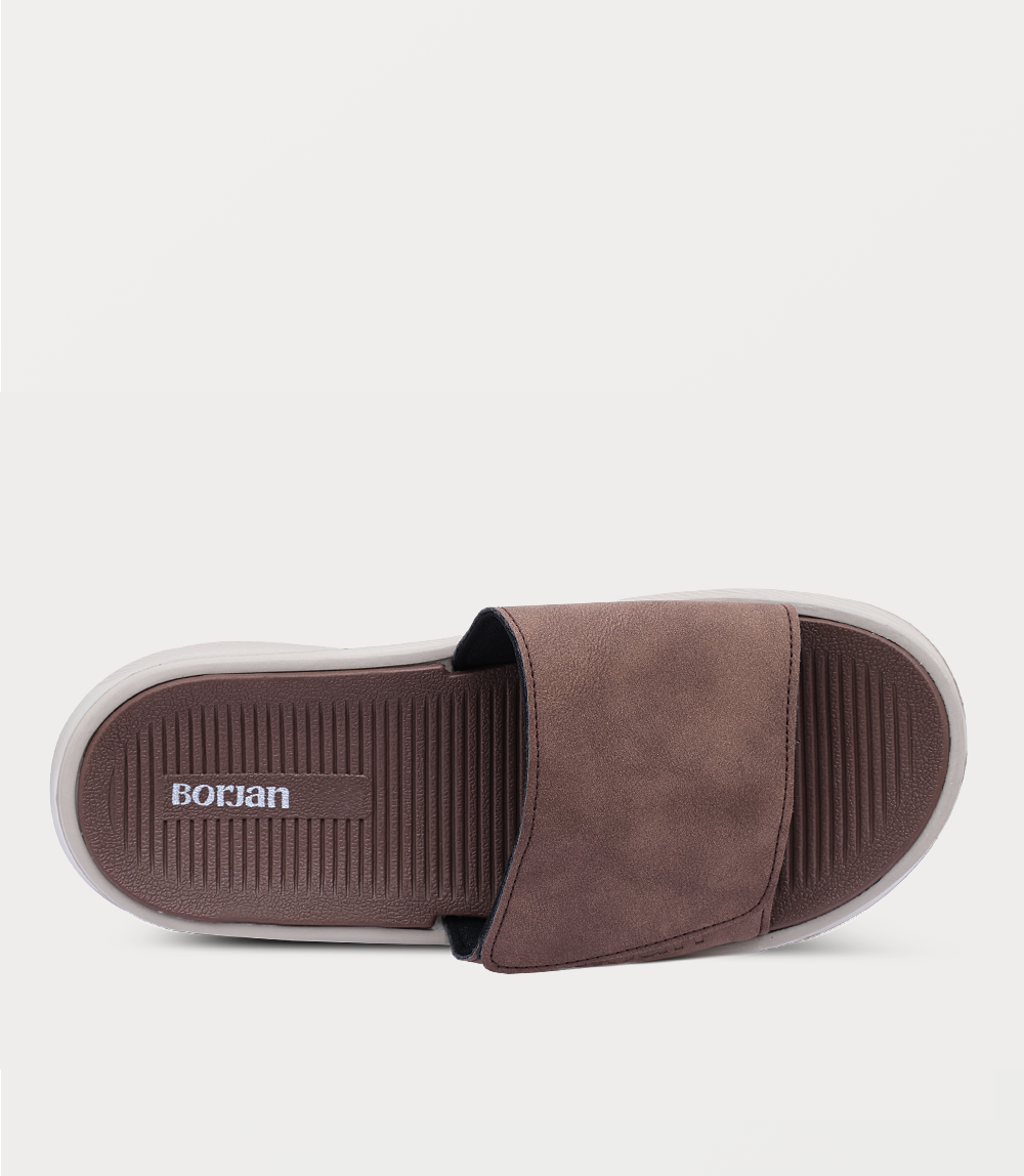 Women Casual Slipper-BROWN