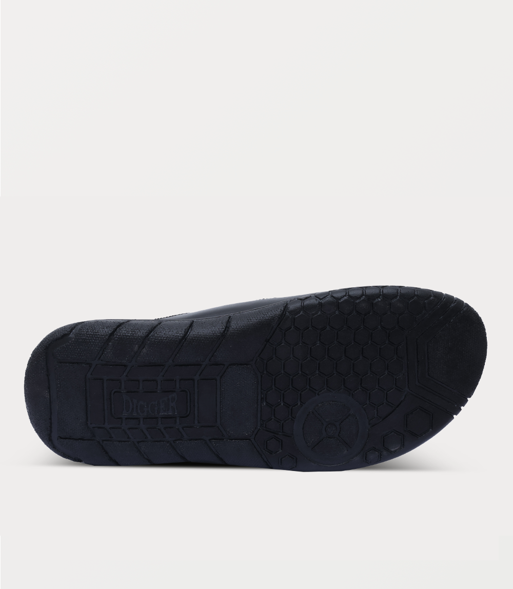 Men Slipper-BLACK
