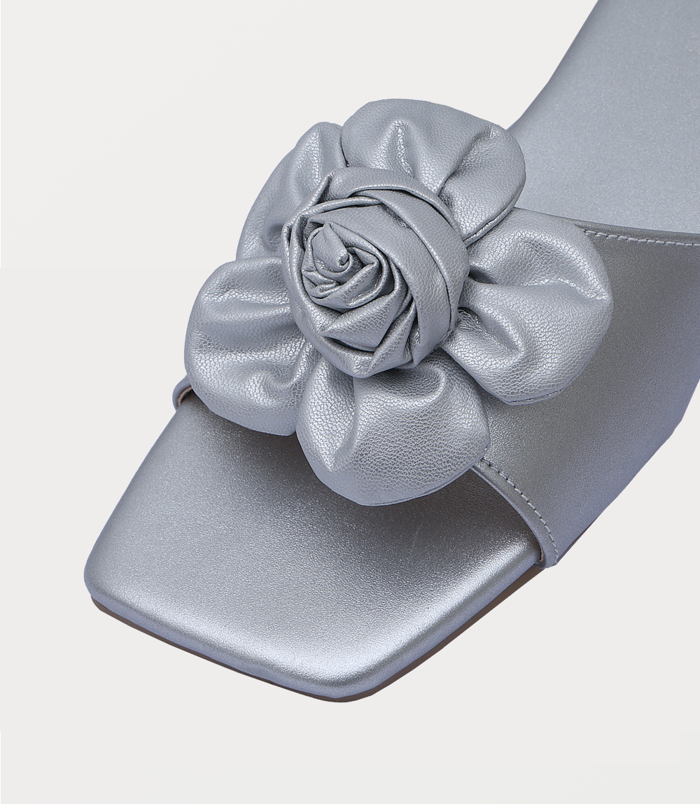 Women Slipper-SILVER