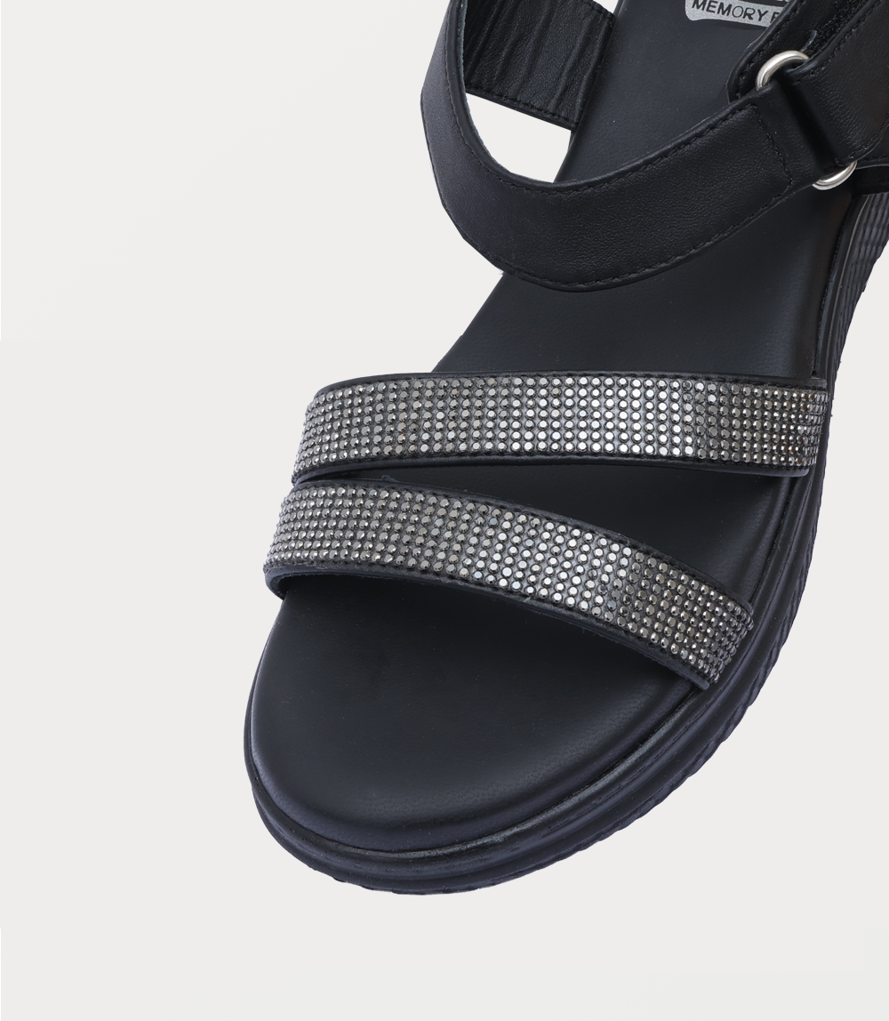 Women Comfort Slipper-BLACK