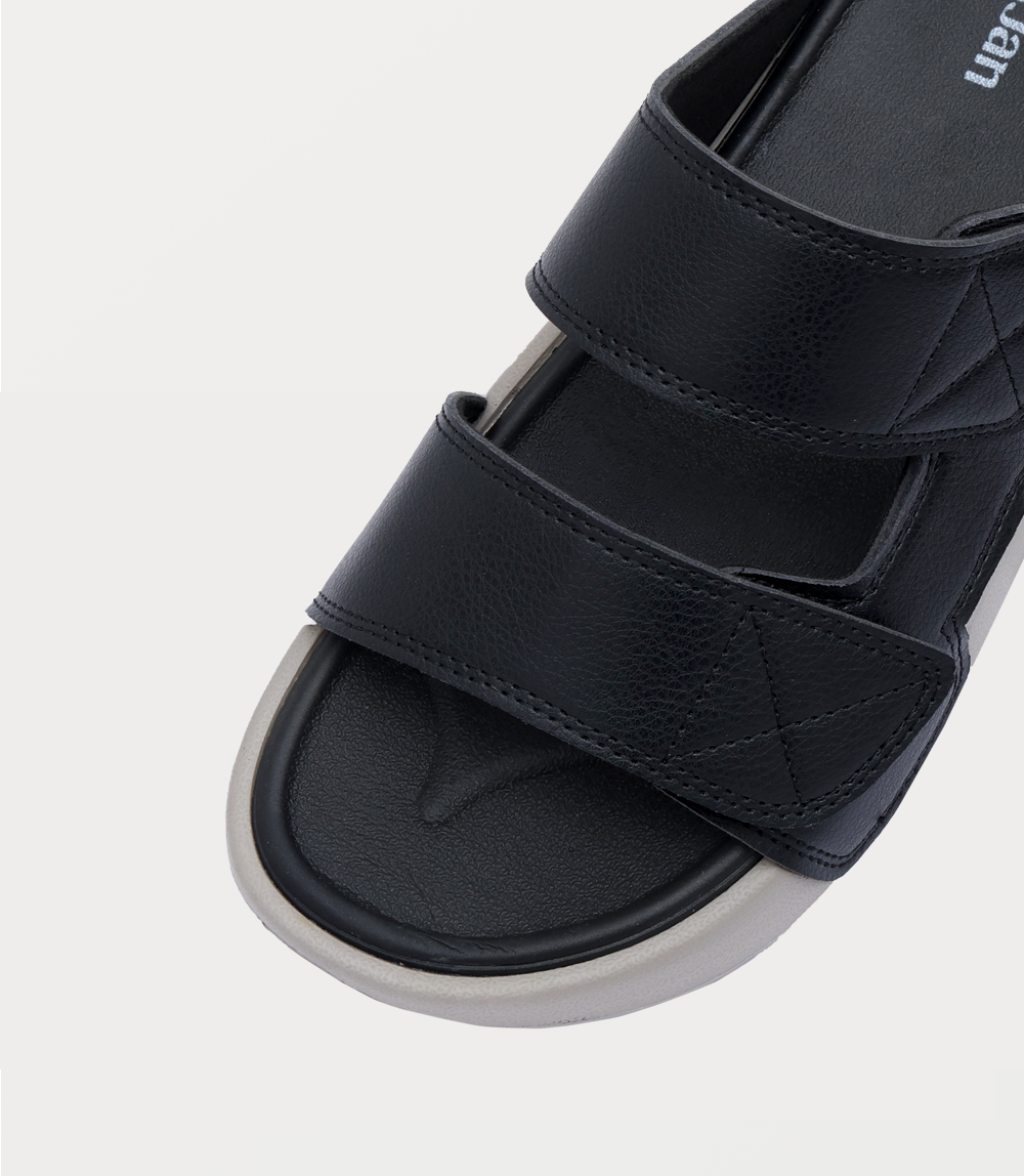 Men Slipper-BLACK